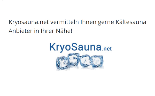 Kältesauna Anbieter in  Wernau (Neckar)